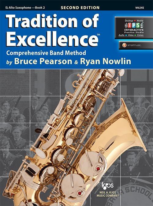 Tradition of Excellence Book 2 Alto Saxophone KJOS Publishing