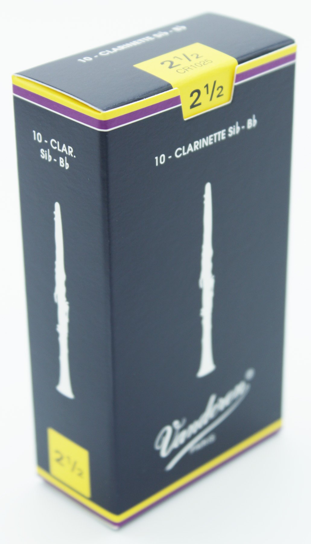 Vandoren CR1025 Clarinet Reeds 2.5 10 Box