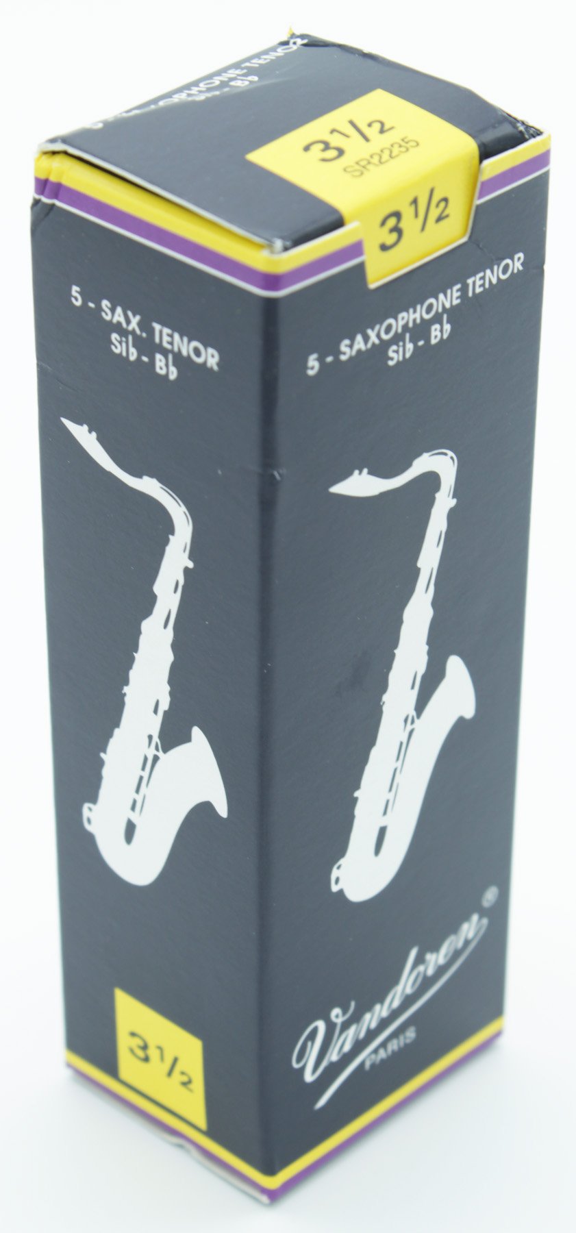 Vandoren SR2235 Tenor Saxophone Reeds 3.5 5 Box