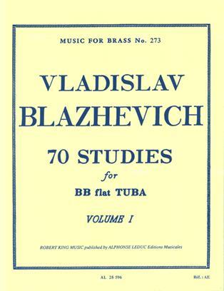 Vladislav Blazhevch 70 Studies for BB flat Tuba Volume I