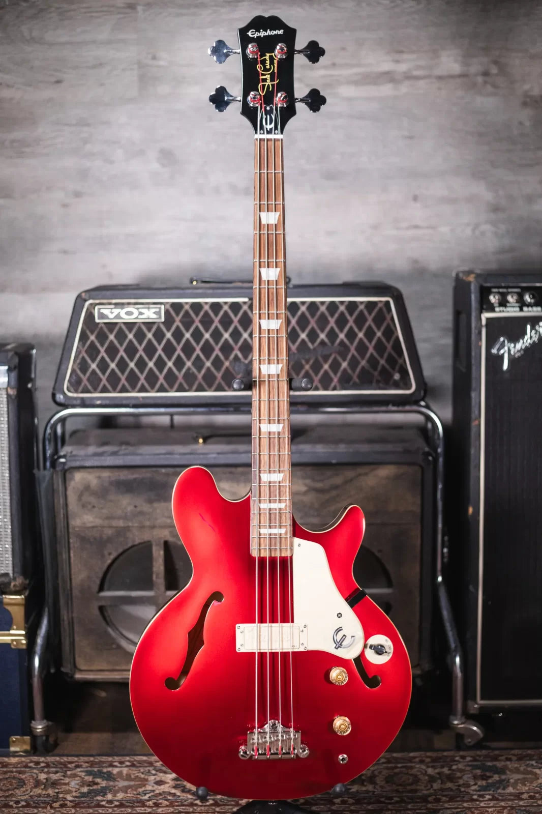 Epiphone Jack Casady Bass Guitar - Sparkling Burgundy