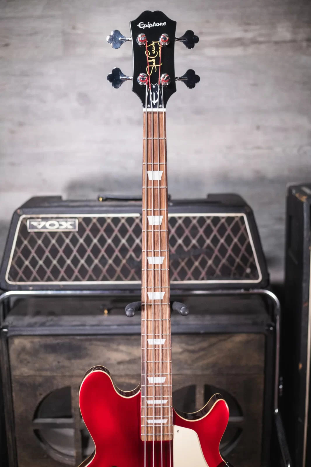 Epiphone Jack Casady Bass Guitar - Sparkling Burgundy