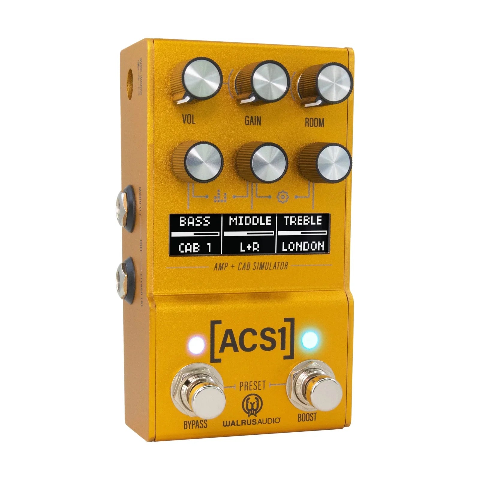 Walrus Audio Mako Series ACS1 MkII Amp + Cab Simulator Pedal