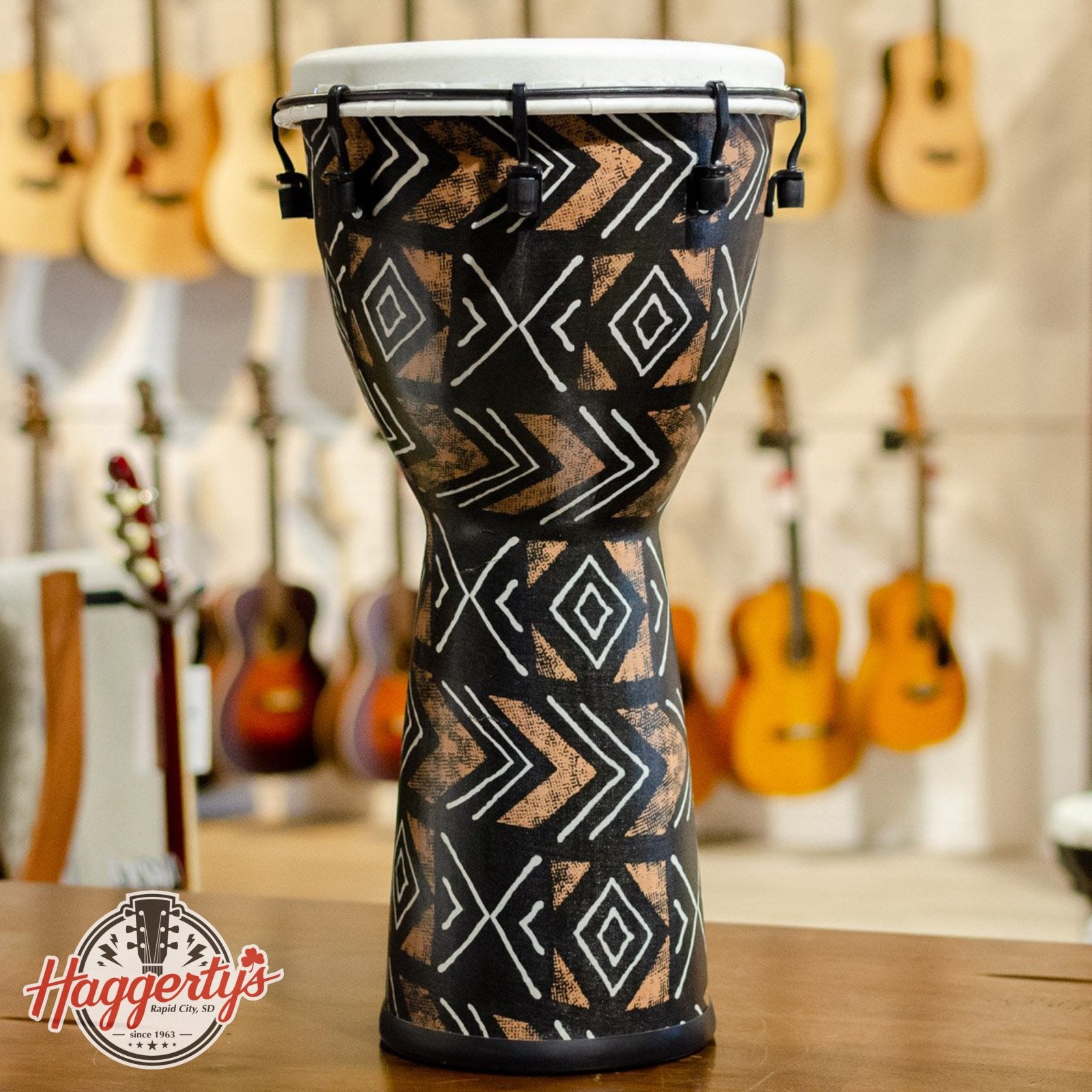 Meinl 10" Alpine Series Djembe, Synthetic Head, Kanga Sarong