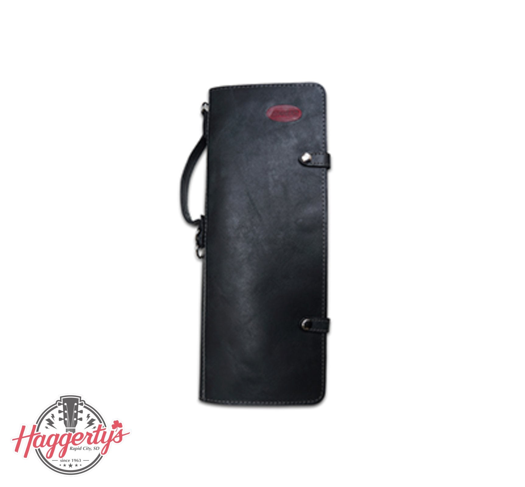 Ahead Handmade Leather Stick Case Black