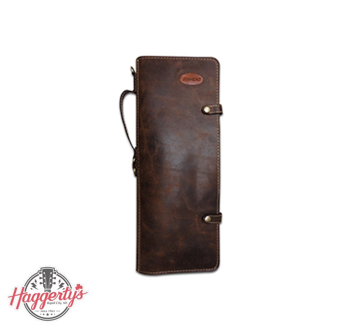 Ahead Handmade Leather Stick Case Brown