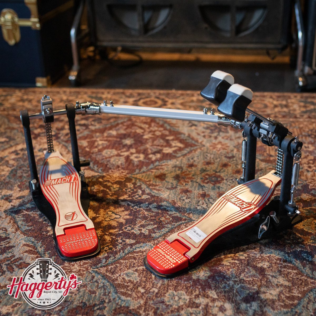 double kick pedal for electronic drums Ahead Mach 1 Pro Single Pedal