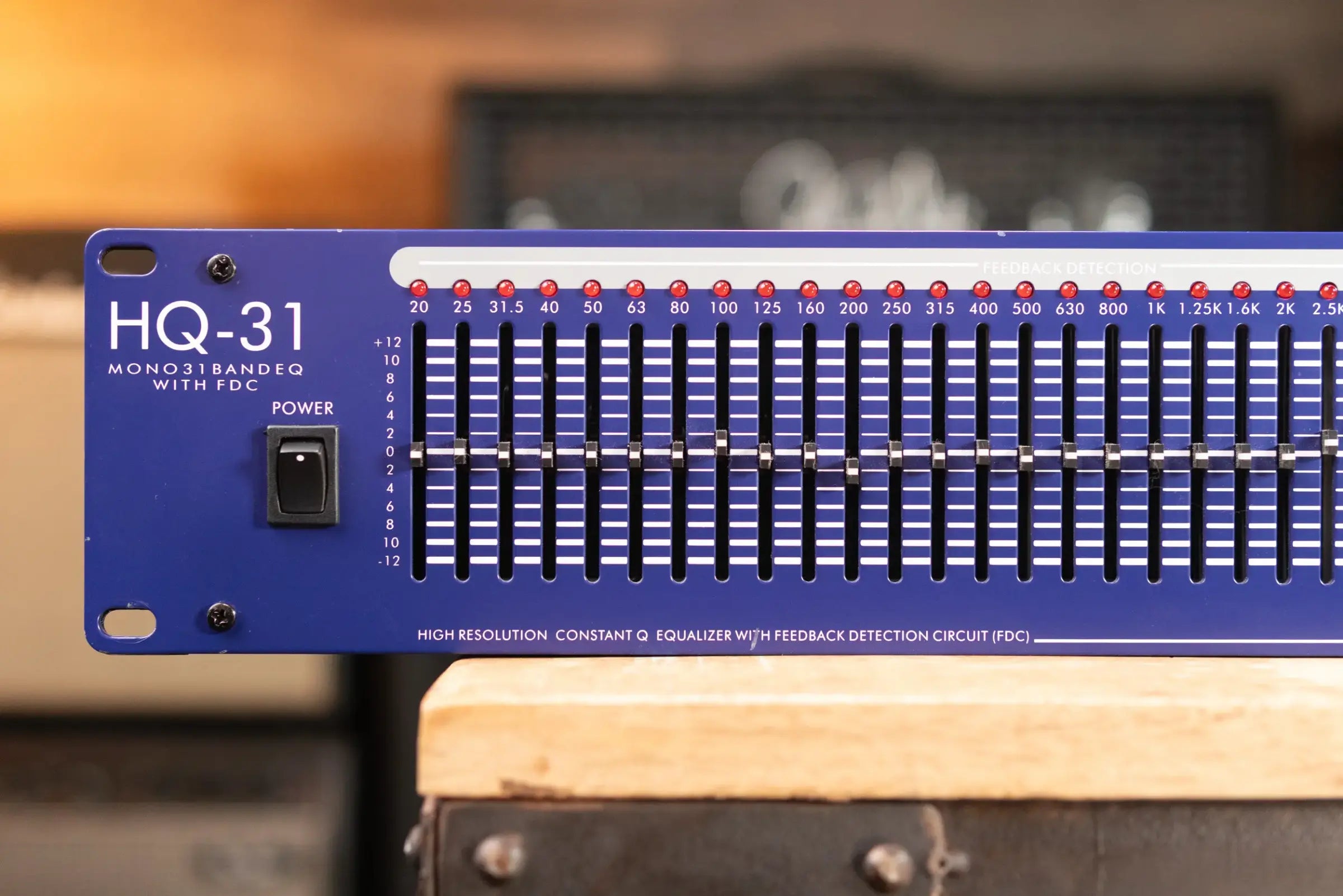 ART HQ-31 Mono 31 Band EQ with FDC (VU Meter Inoperable) - Used