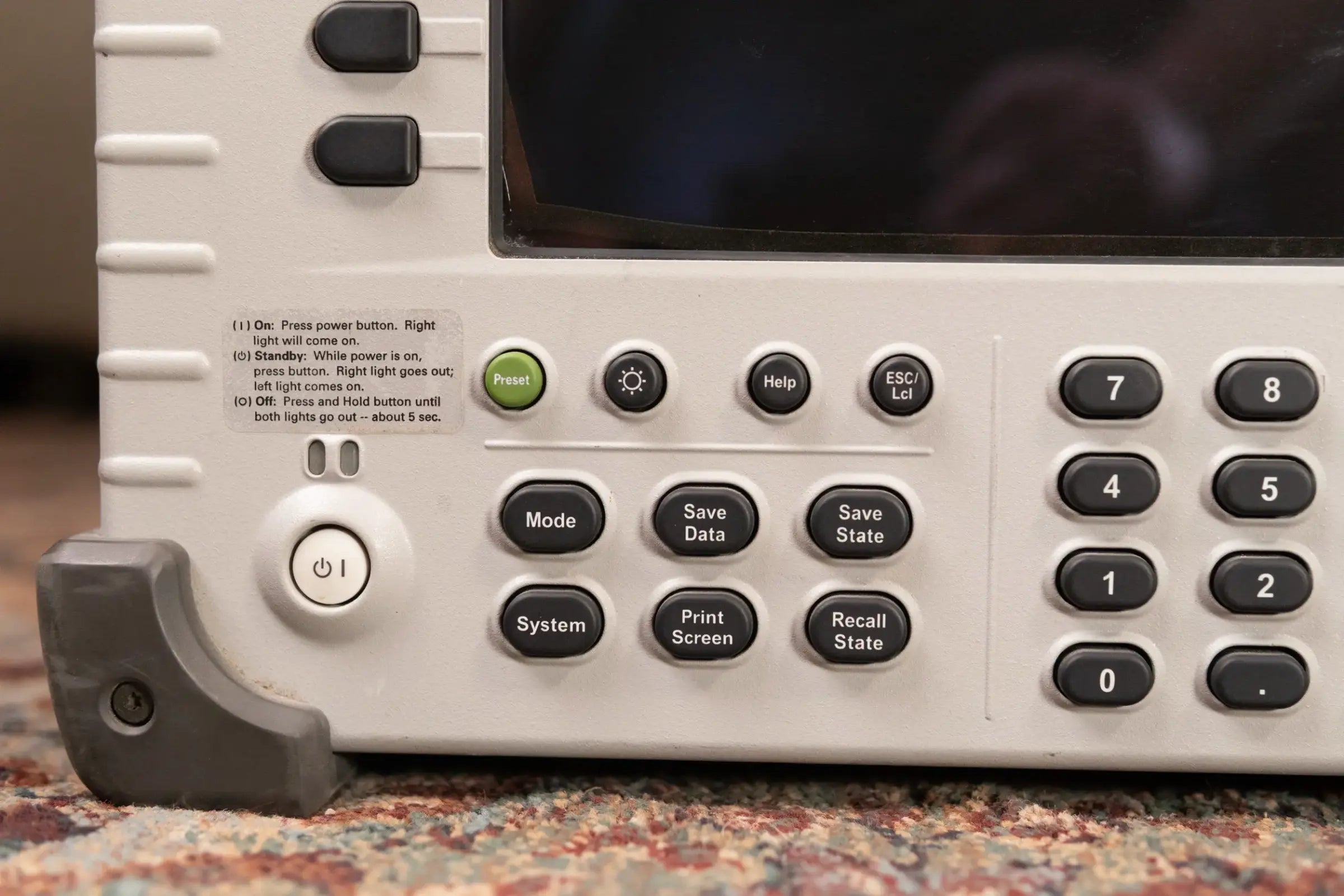 Agilent Technologies E7495A Base Station Test Set 10 MHz-2.7 GHz 6-Option - Used