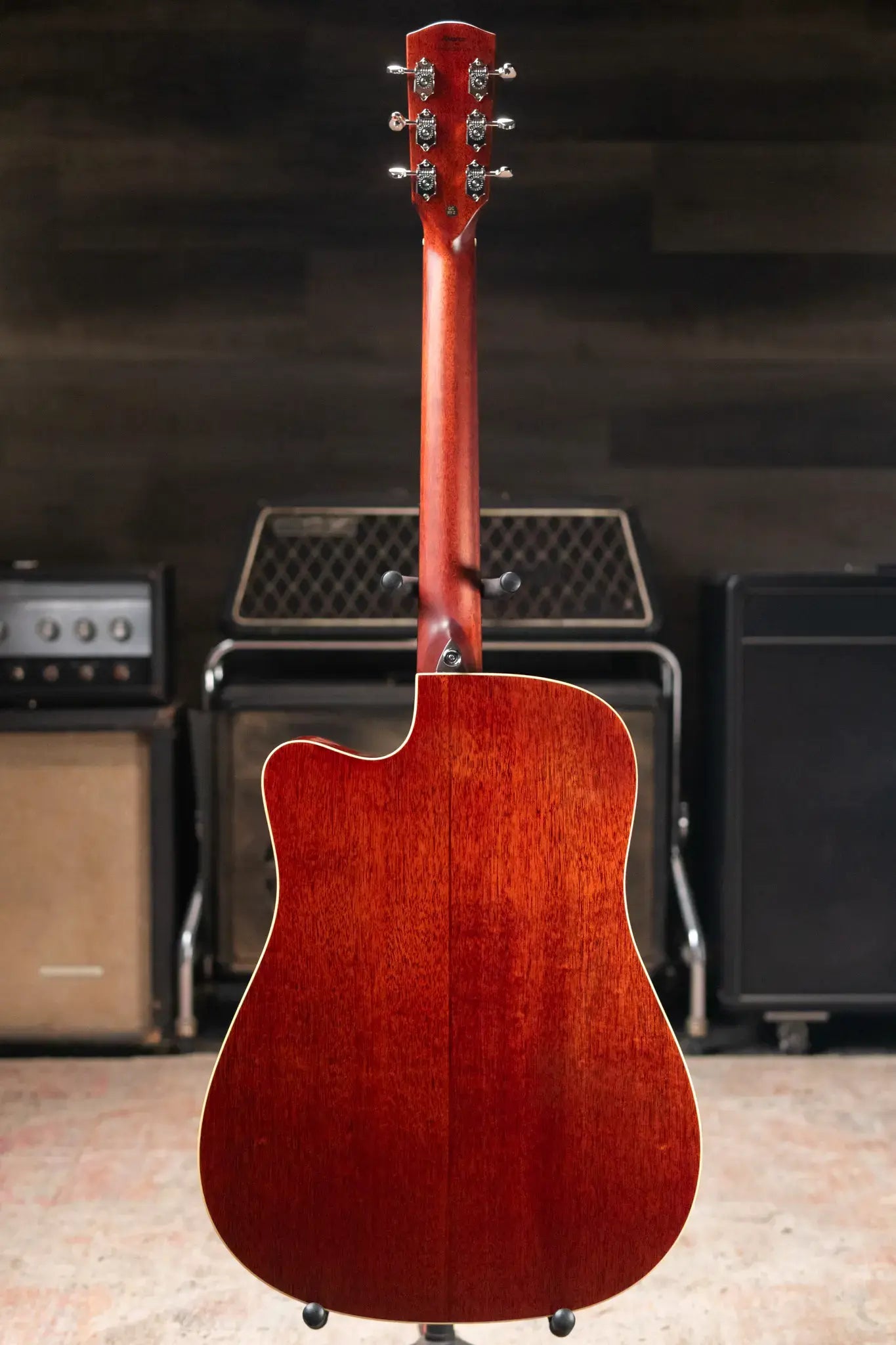 Alvarez Masterworks MD60ce Dreadnought Acoustic/Electric Guitar - Shadowburst with Hardshell Case