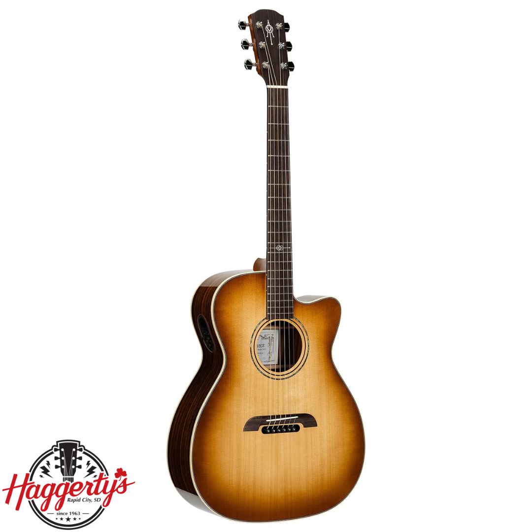 Alvarez Yairi FY70ce Acoustic/Electric Guitar - Shadowburst with Hardshell Case