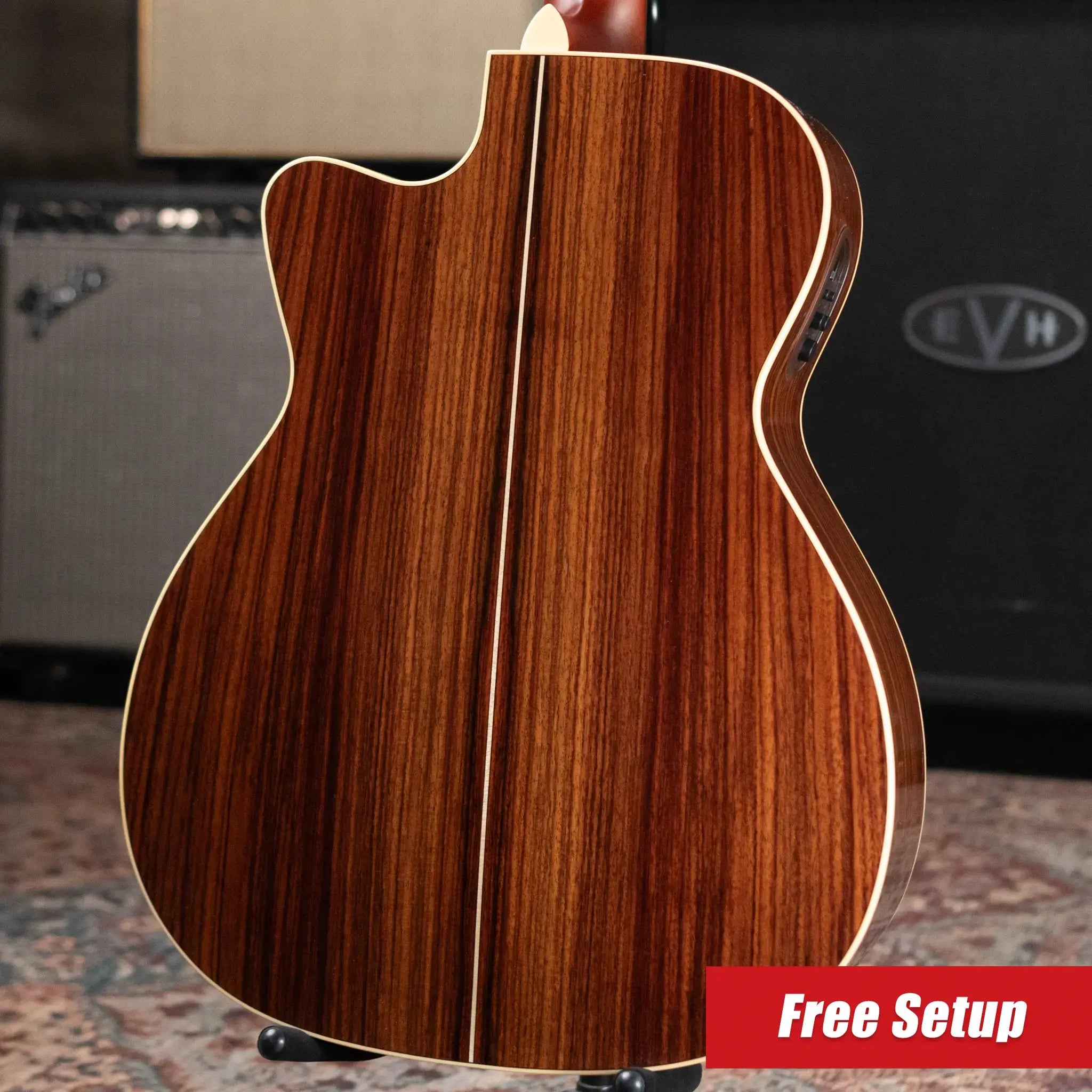 Alvarez Yairi FY70ce Acoustic/Electric Guitar - Shadowburst with Hardshell Case