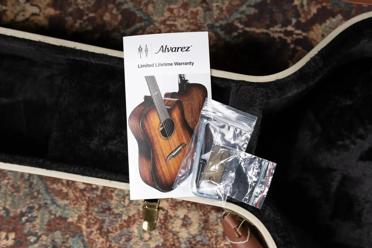 Alvarez Yairi Reserve FYM77 Limited Edition 1-of-10 Folk/OM Acoustic Guitar with Hardshell Case - Used