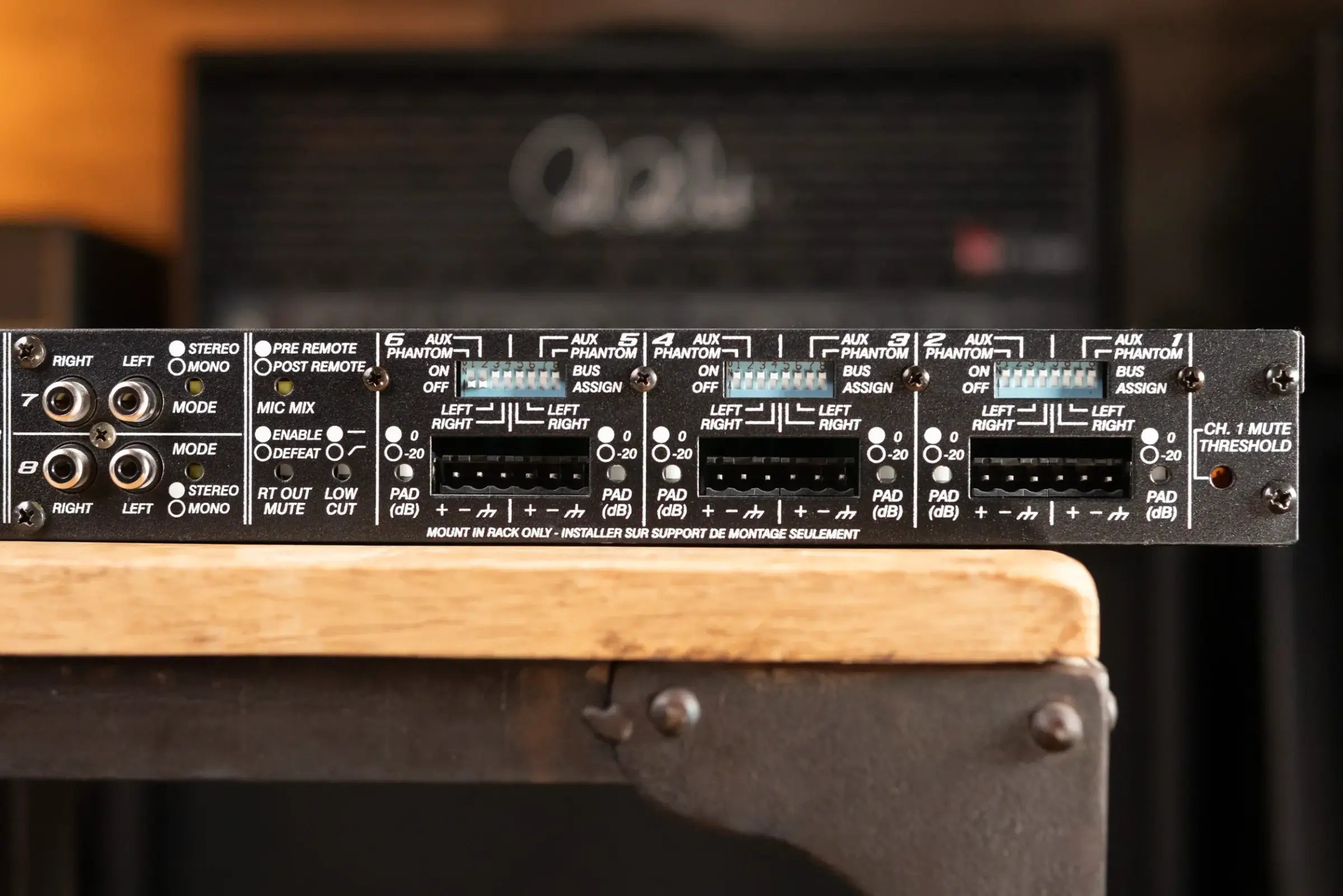 Architectural Acoustics by Peavey SMR 821a Stereo Mic/Line Program Audio Mixer - Used