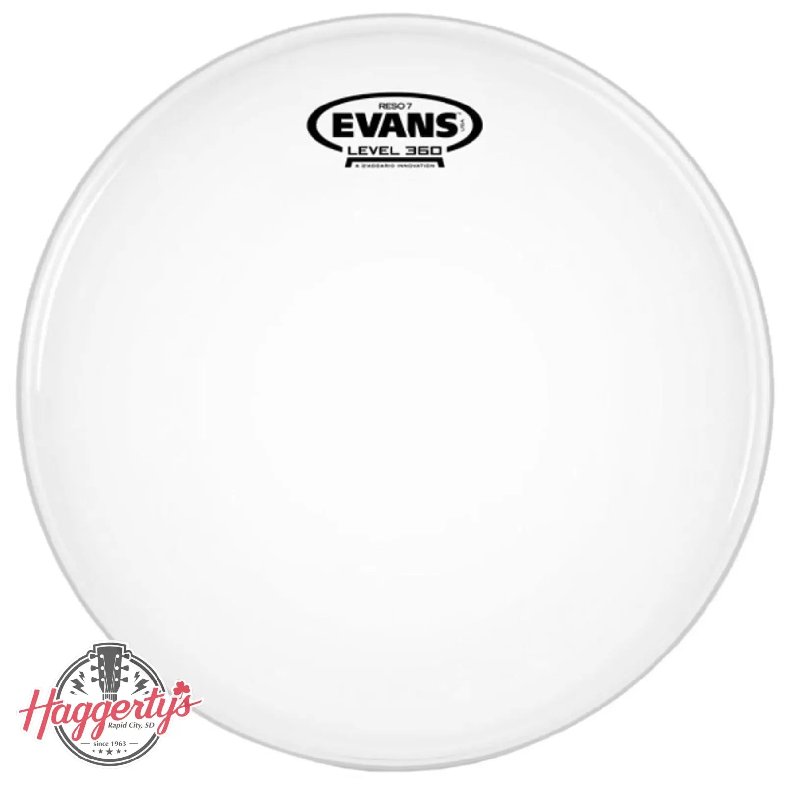 Evans Reso 7 Coated Tom Reso Head 10"
