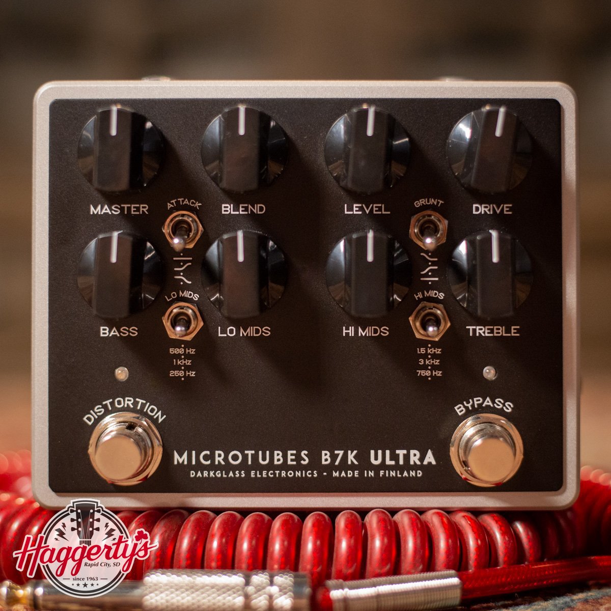 Darkglass B7K Ultra V2 Bass Preamp Bass Guitar Pedal (Aux In)