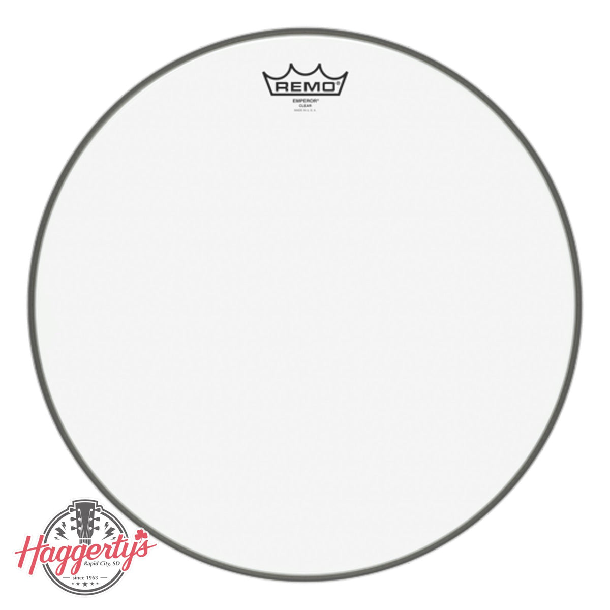 Remo Emperor Clear 16"