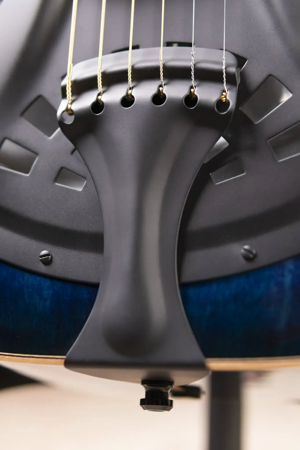 Beard Legacy R Resonator Acoustic/Electric Guitar - Navy Sunburst with Hardshell Case - Used