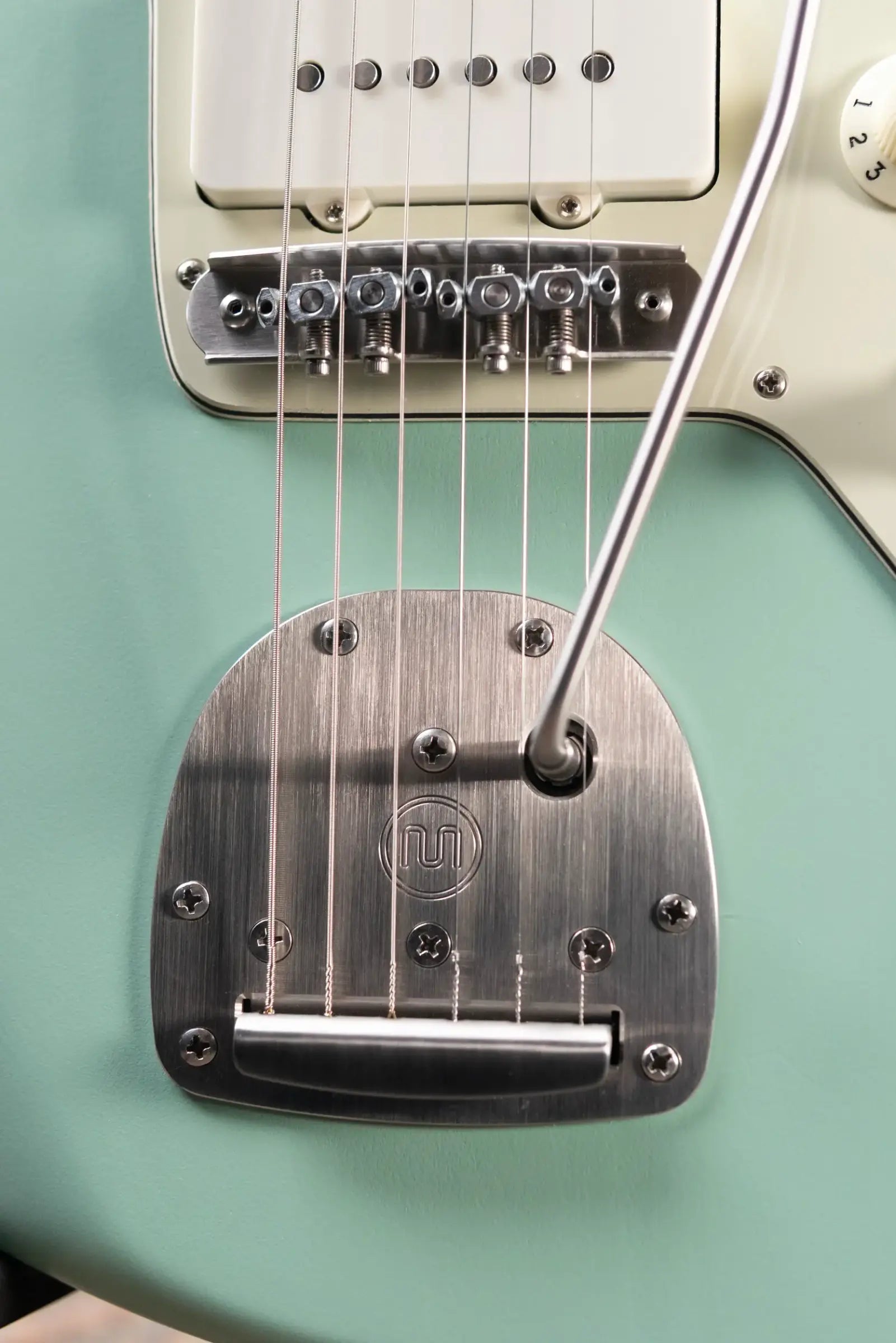 Black Bobbin Custom JM Electric Guitar Surf Green with Mono Gig Bag - Used