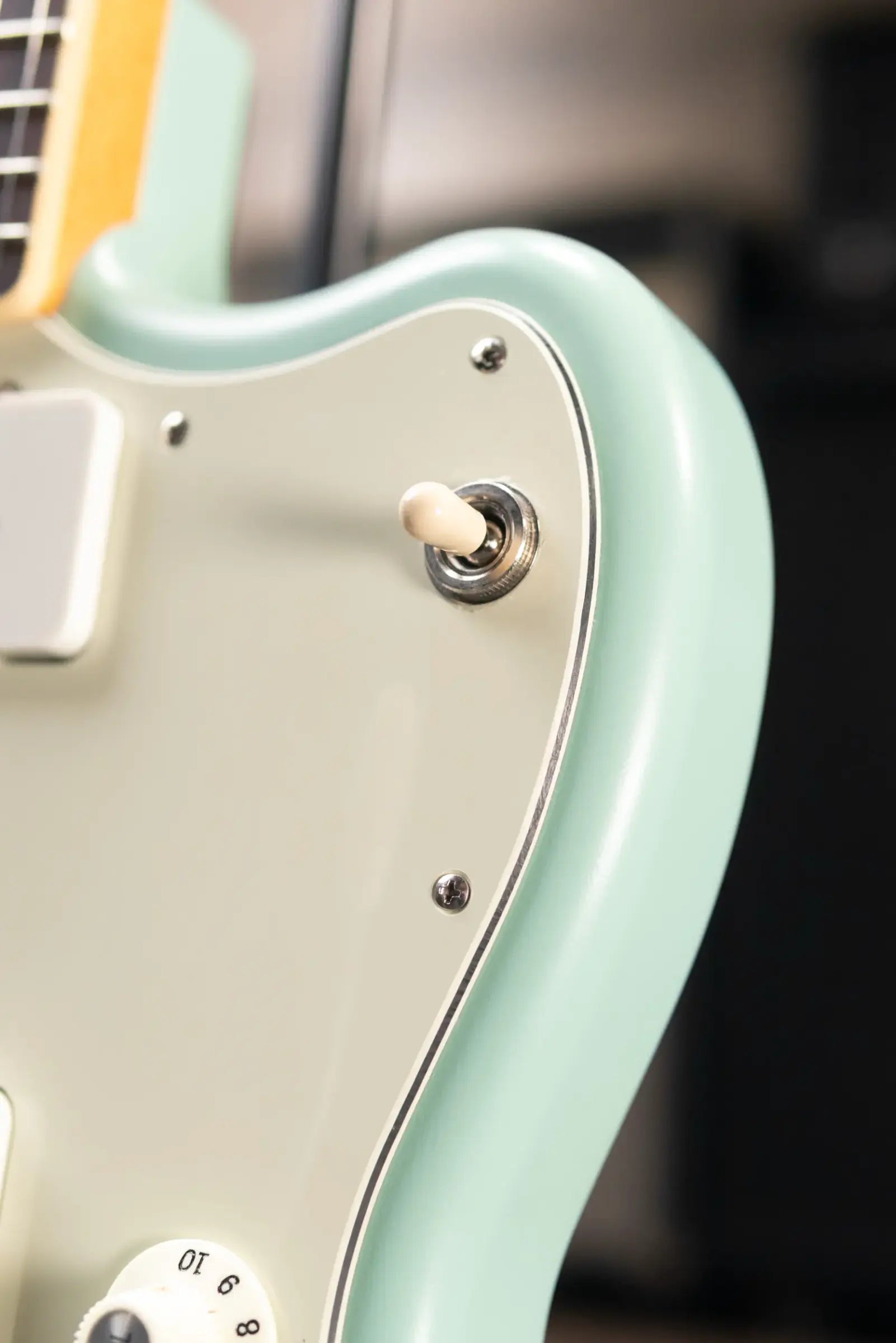 Black Bobbin Custom JM Electric Guitar Surf Green with Mono Gig Bag - Used