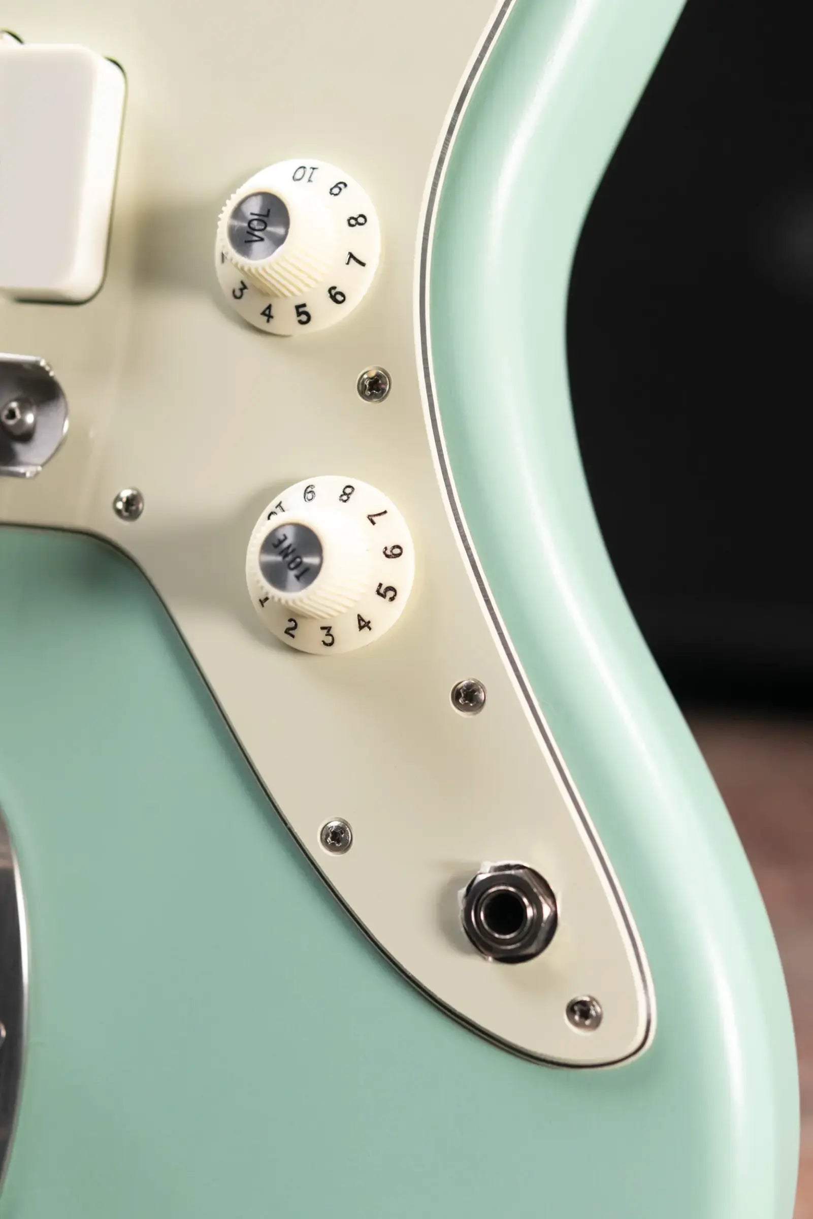 Black Bobbin Custom JM Electric Guitar Surf Green with Mono Gig Bag - Used