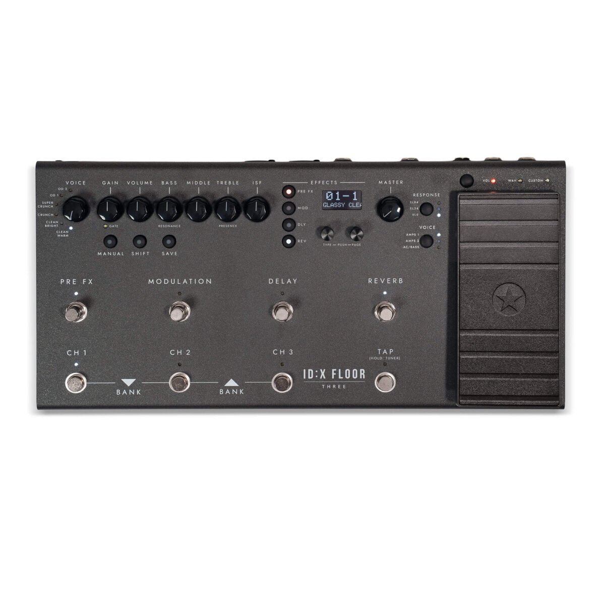Blackstar ID:X Floor Three Pedalboard