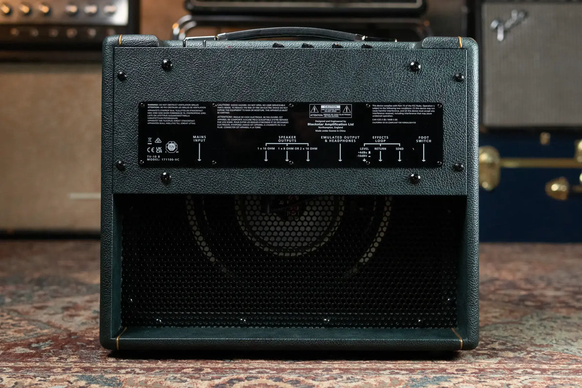 Blackstar TV10B 10 watt Tube amp EL34 Green 672e40b308b89