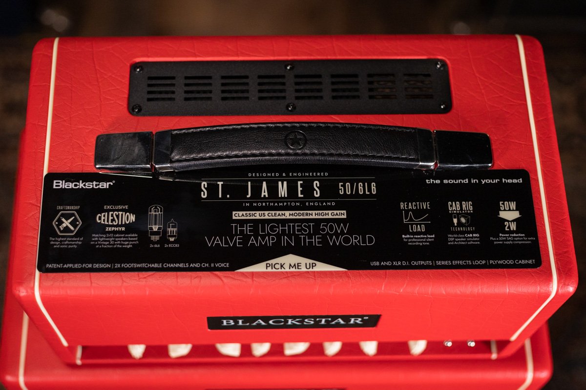 Blackstar Toby Lee Signature St. James 6L6 Head & Cab Set Amplifier