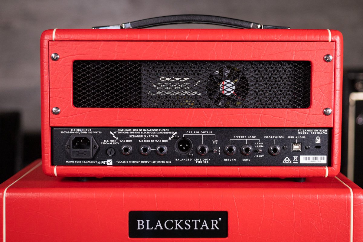 Blackstar Toby Lee Signature St. James 6L6 Head & Cab Set Amplifier