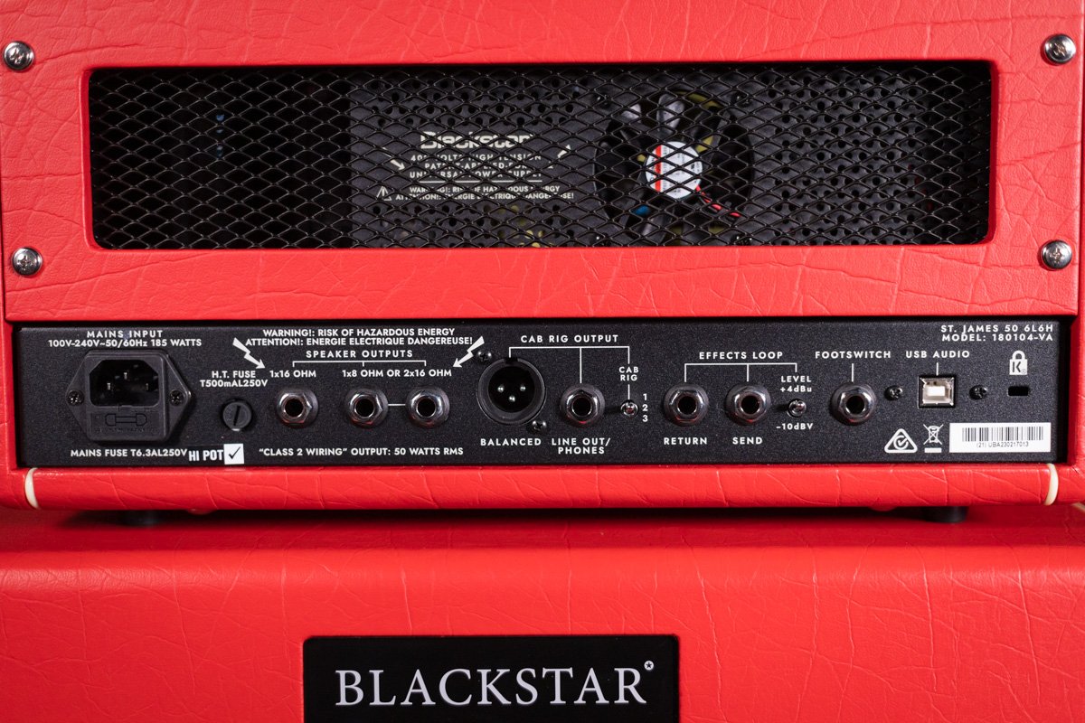 Blackstar Toby Lee Signature St. James 6L6 Head & Cab Set Amplifier