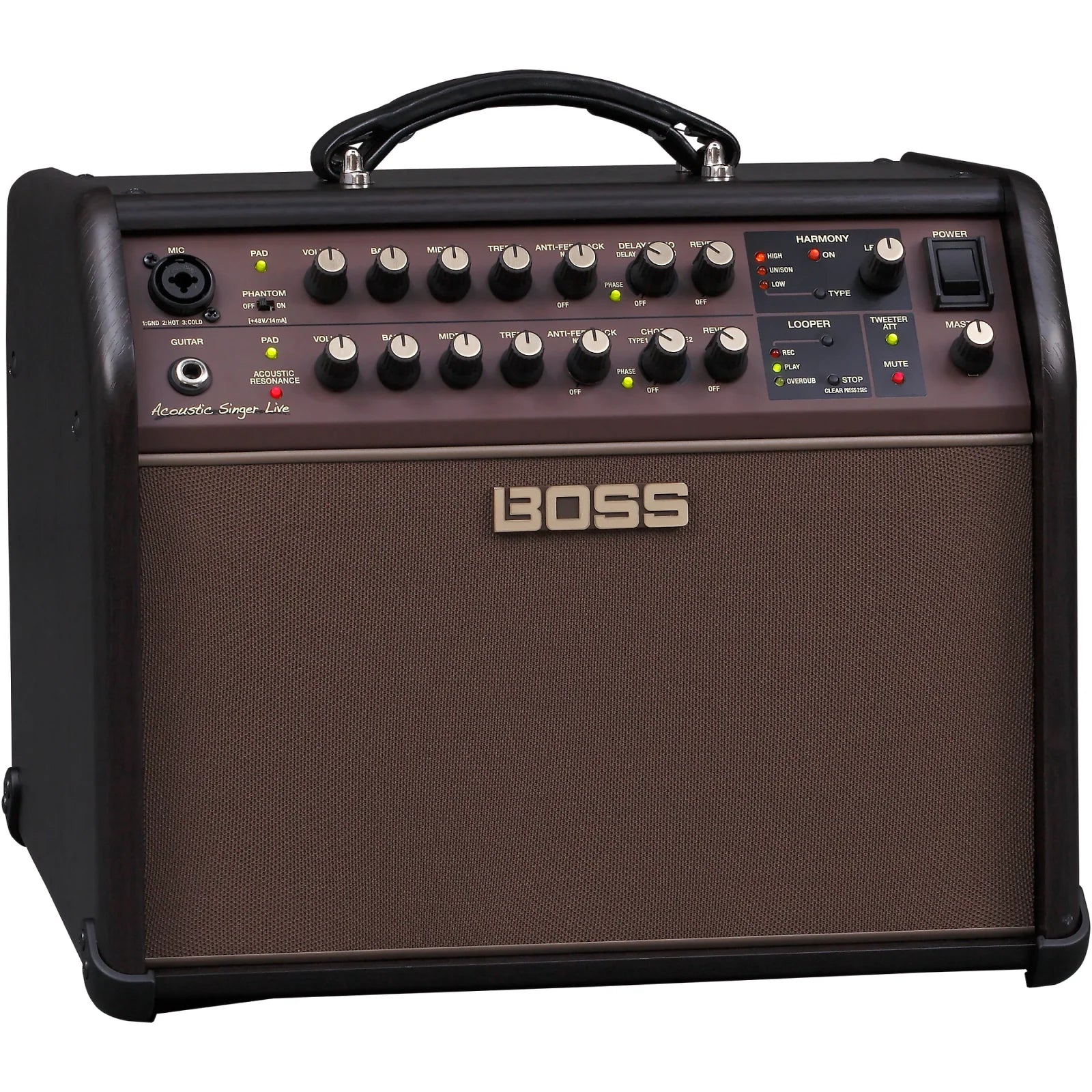 Boss Acoustic Singer Live LT 60-watt Bi-amp Acoustic Combo Amp
