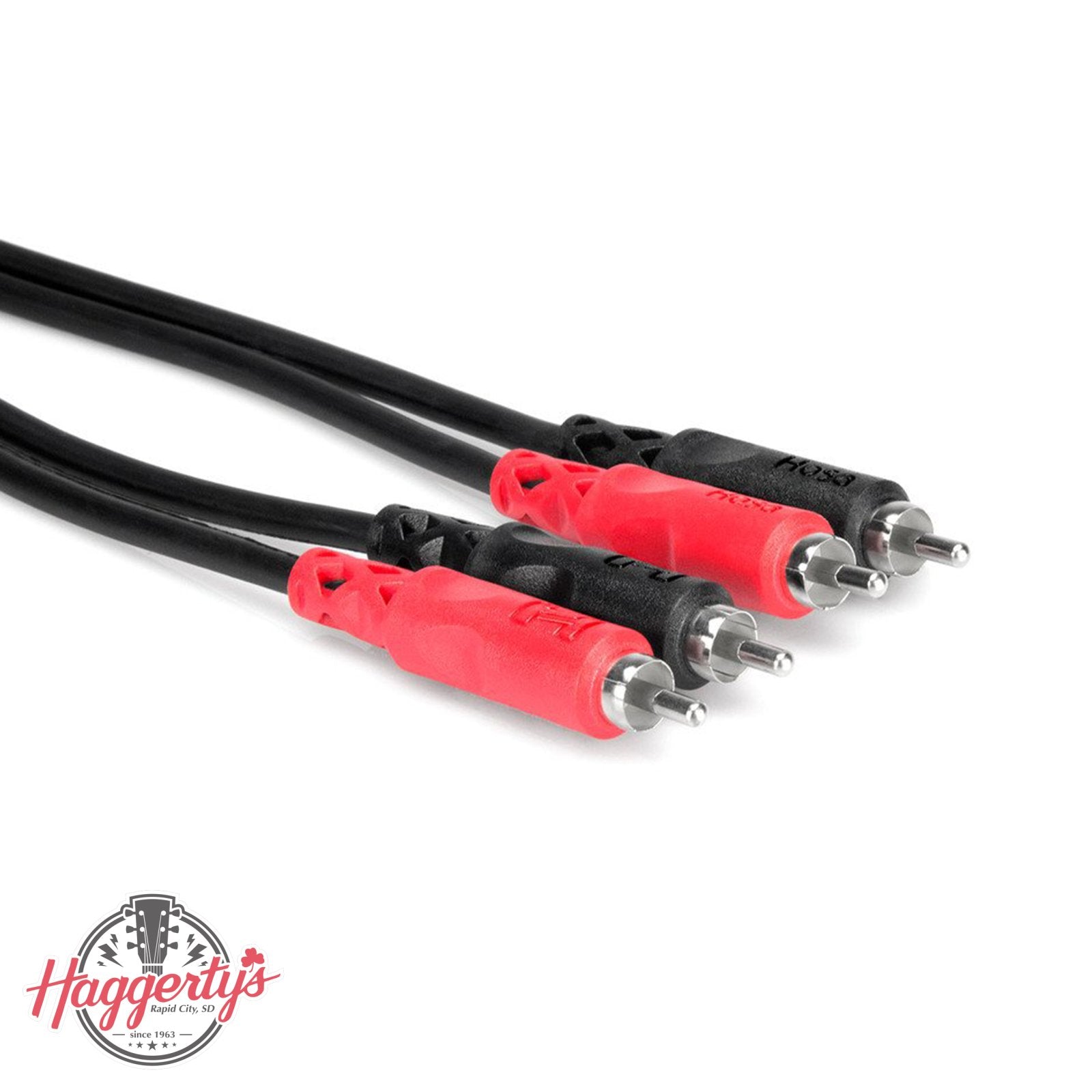 Hosa CRA-203 Stereo Interconnect Dual RCA to Same 3 m
