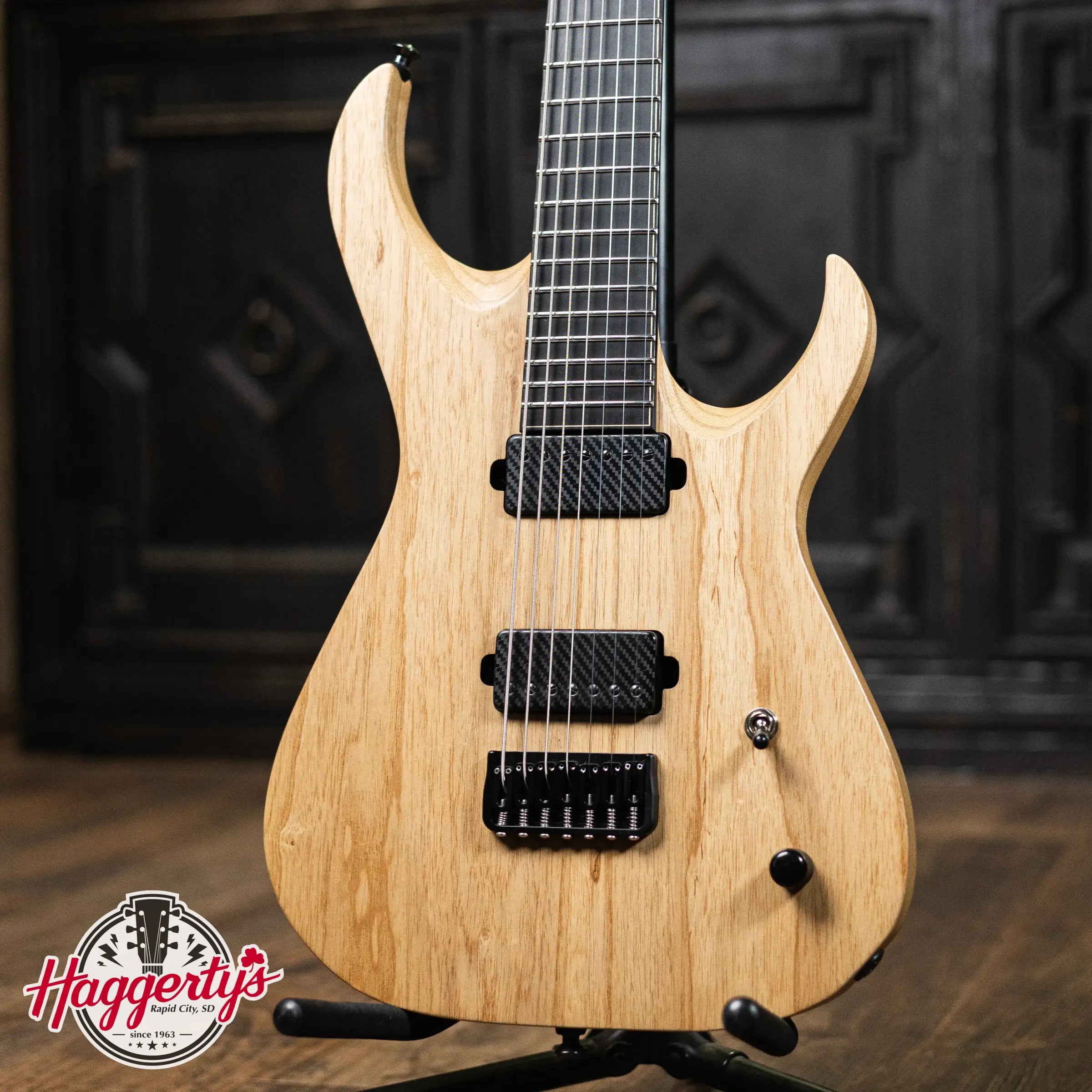 Carillion Polaris C7 Custom 7-String Guitar – Owned by Misha Mansoor (Periphery) – With Hardshell Case - USED