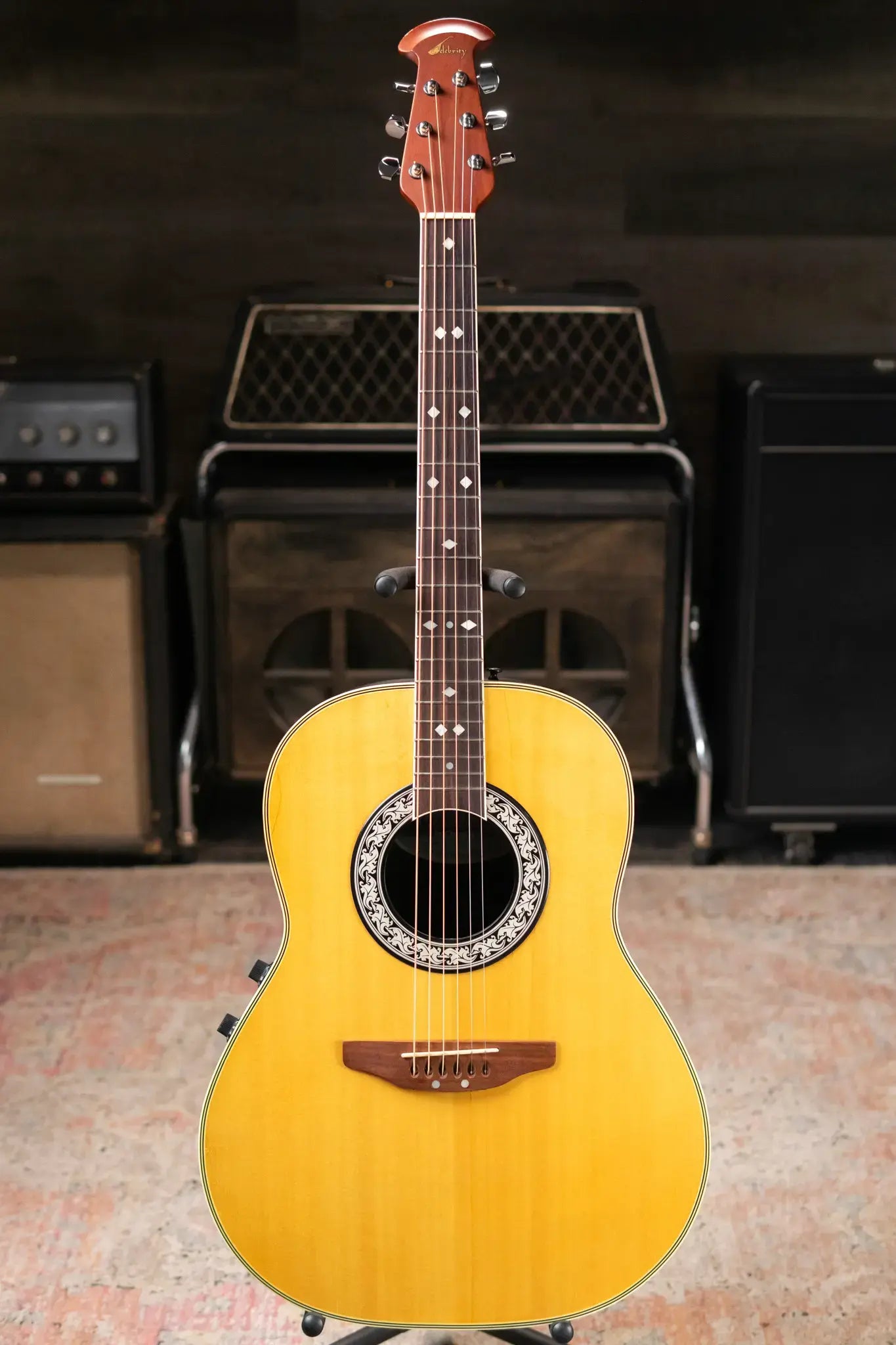 Celebrity by Ovation CC67 Acoustic-Electric Guitar with Hardshell Case - Used