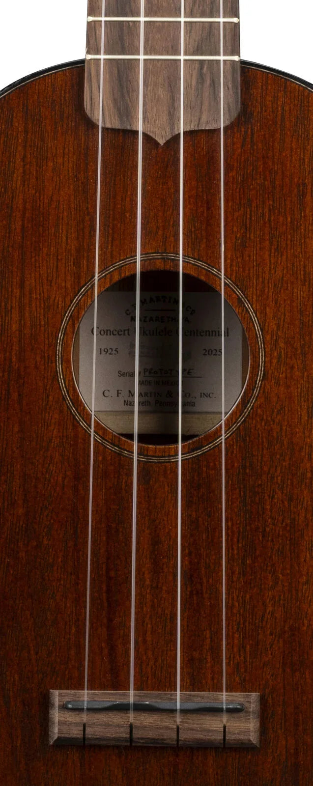 Martin Centennial Concert Ukulele with Gig Bag