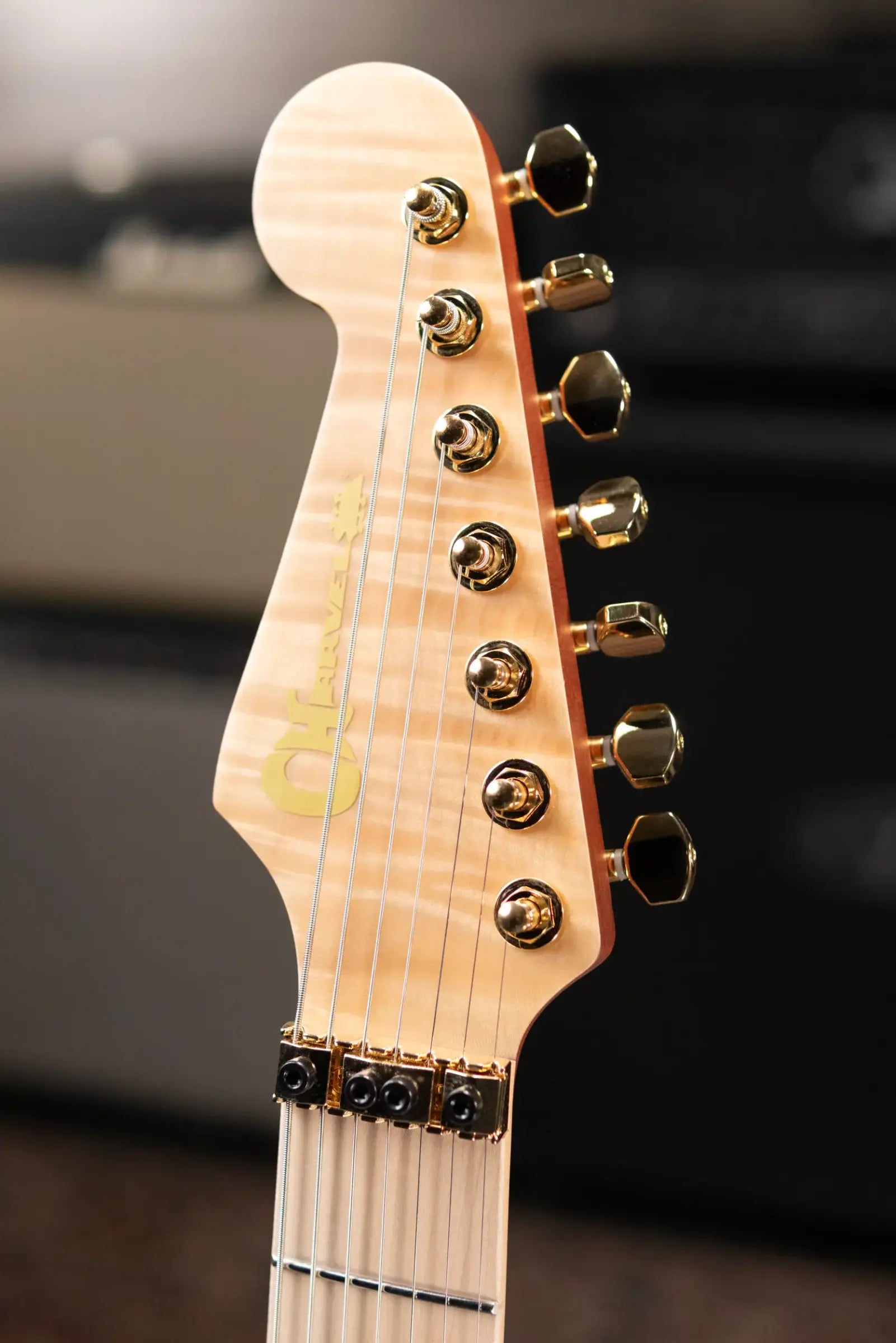 Charvel Angel Vivaldi Signature Pro-Mod DK24 GT7 HH, Maple Fingerboard, Nova-7 Electric Guitar - Natural with Gig Bag