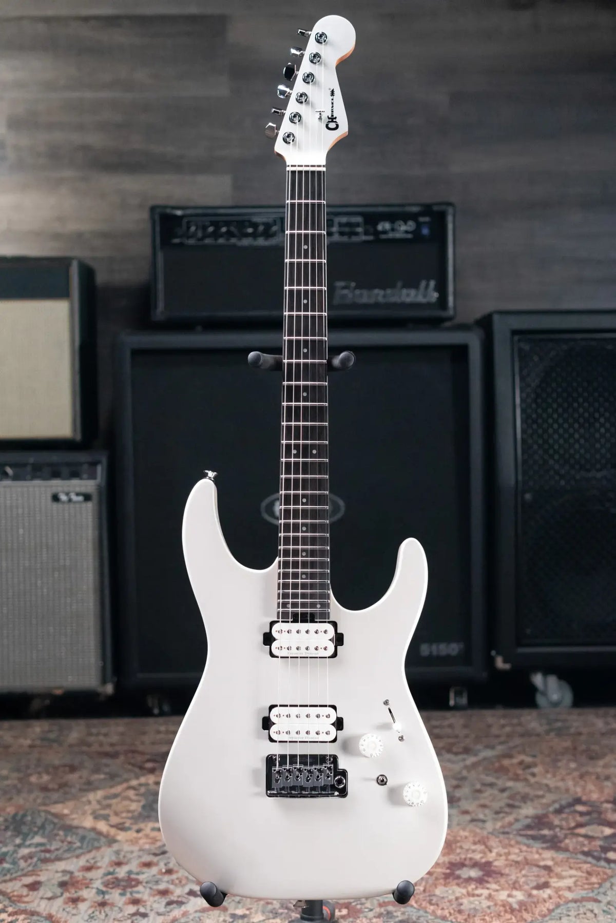 Charvel Pro-Mod Plus Dinky DK24 HH 2PT E Electric Guitar - Celestial Silk with Gig Bag - Demo