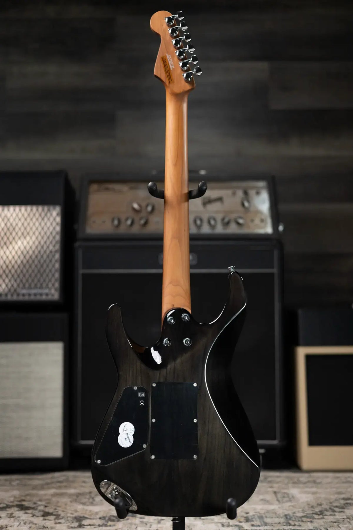 Charvel Pro-Mod Plus Dinky DK24 HH 2PT E QM Electric Guitar - Midnight Ocean with Gig Bag