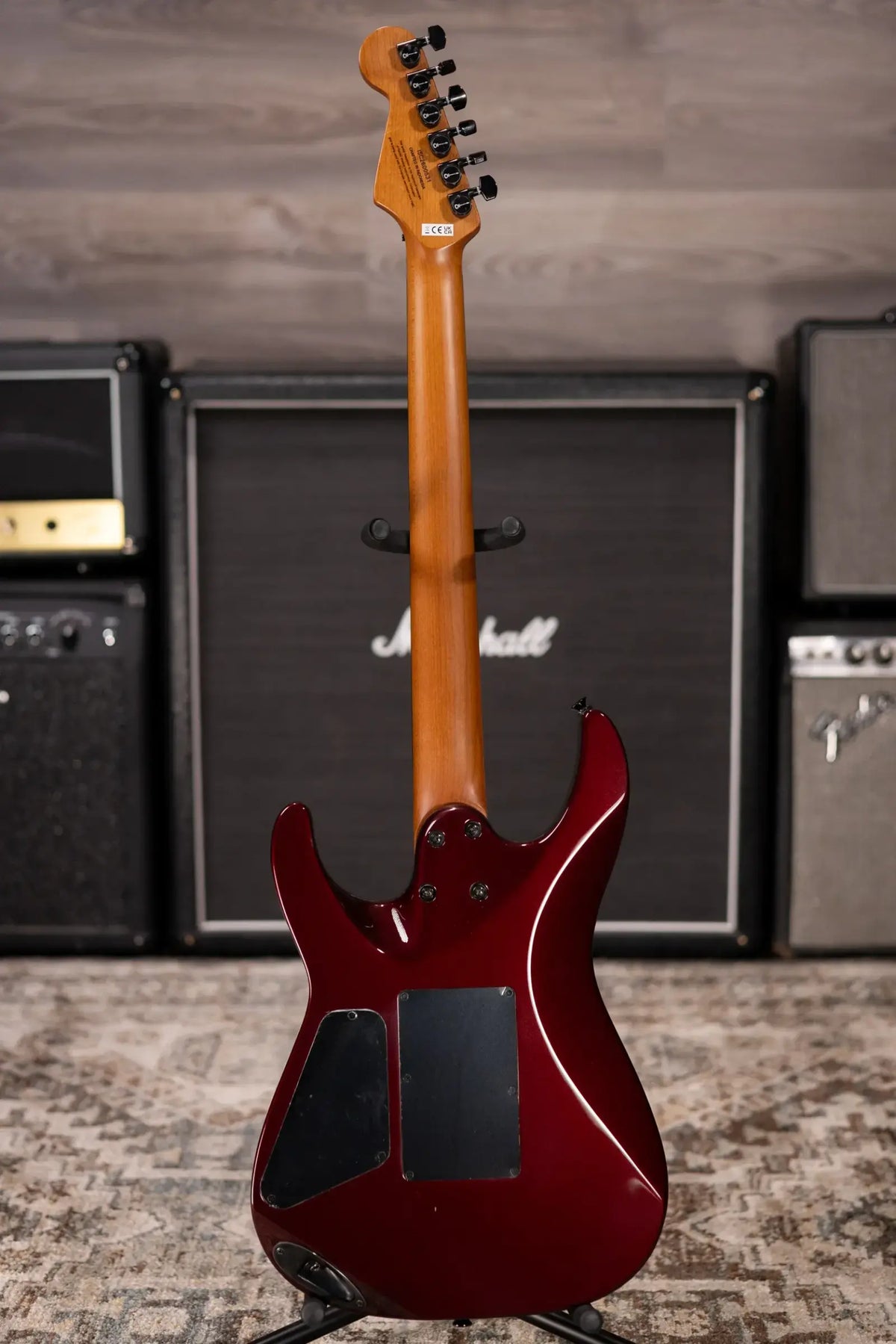Charvel Pro-Mod Plus Dinky DK24 HH FR EB Electric Guitar - Crimson Eclipse with Gig Bag