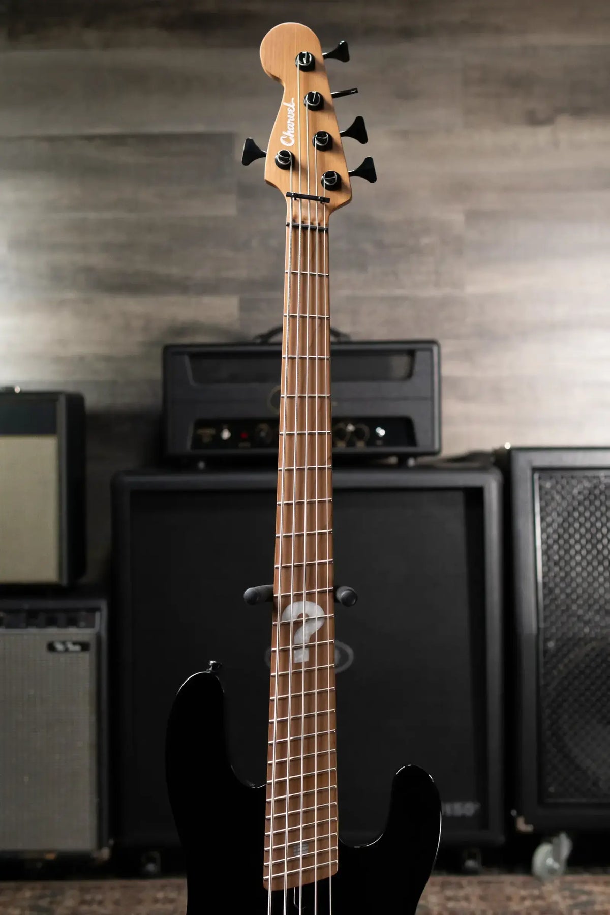 Charvel Pro-Mod Sleep Token iii Signature San Dimas Bass V - Black with Gig Bag