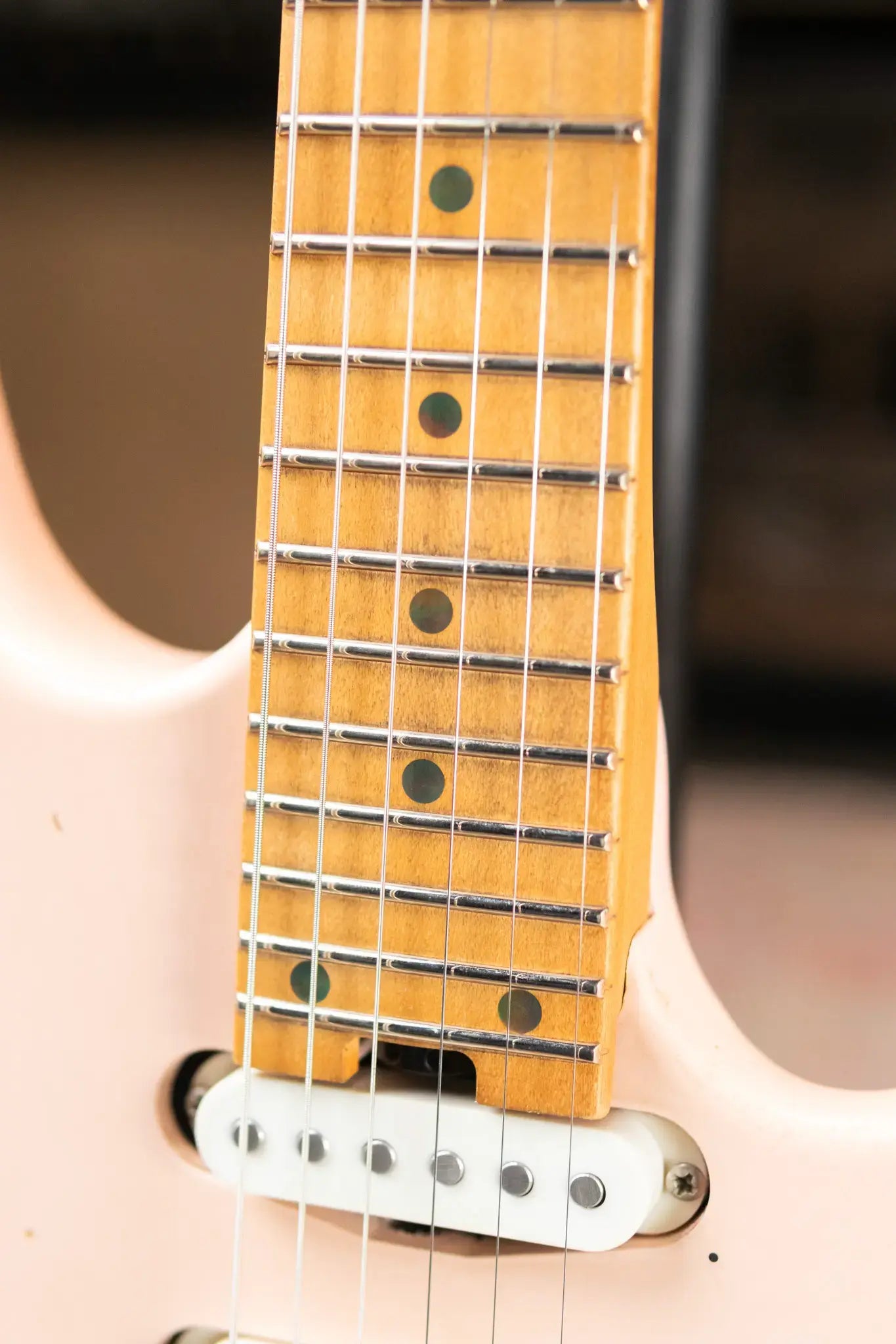 Charvel Rick Graham Signature Pro-Mod DK24 2PT MPL Electric Guitar - Worn Shell Pink with Hardshell Gig Bag