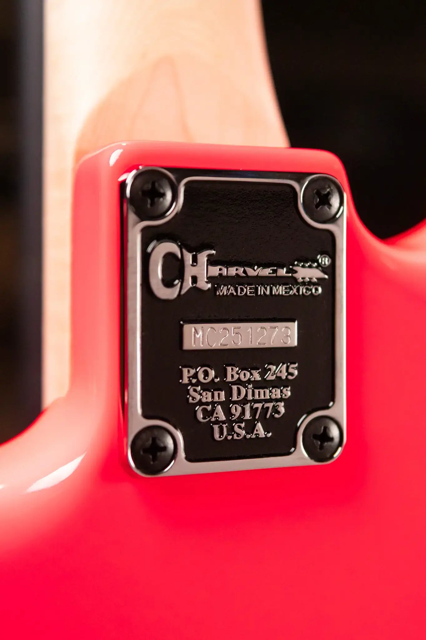 Charvel Sean Long Signature Pro-Mod San Dimas® Style 1 HH HT M Electric Guitar - Neon Pink