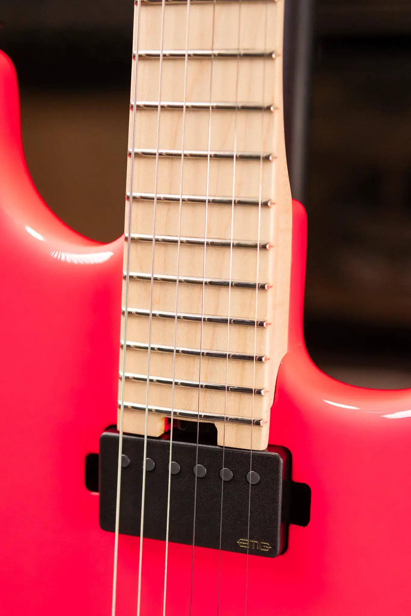 Charvel Sean Long Signature Pro-Mod San Dimas® Style 1 HH HT M Electric Guitar - Neon Pink