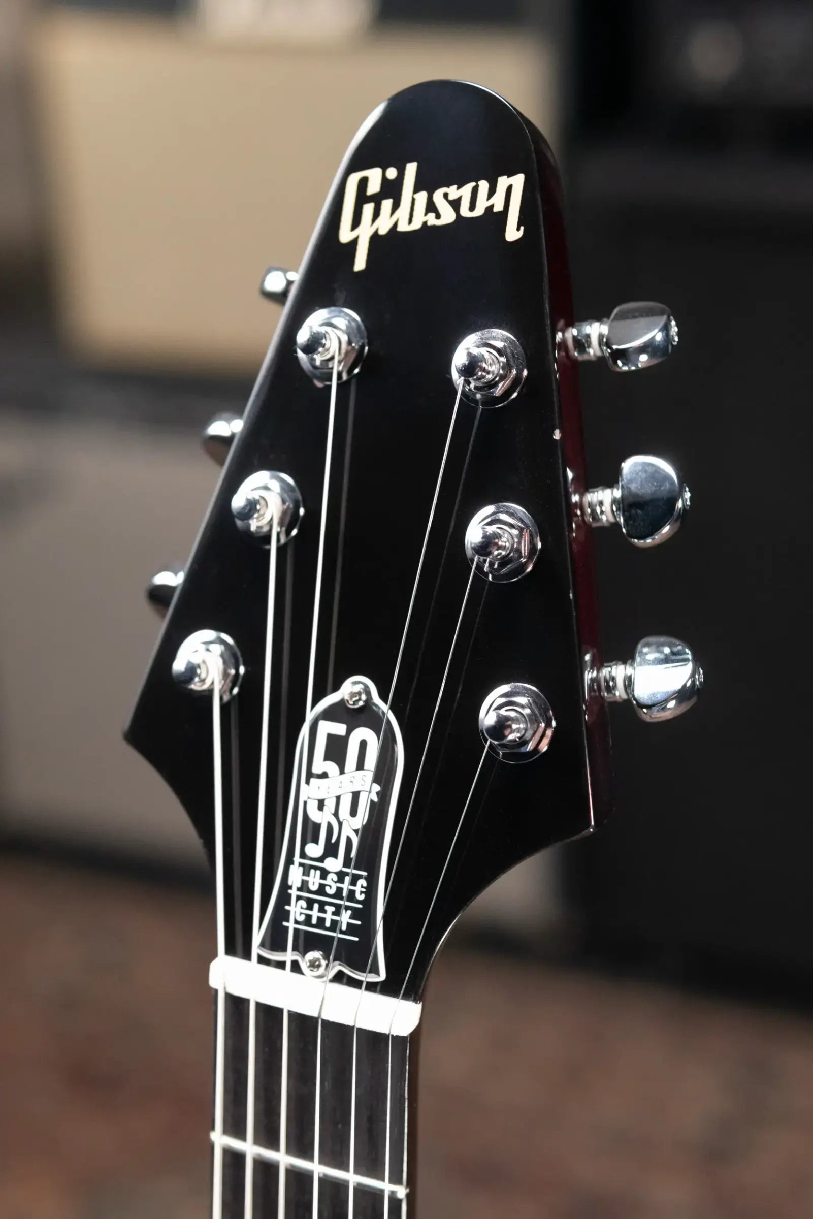 Gibson Les Paul Music City Special 50th Anniversary Electric Guitar - Tobacco Burst Dark Back with Gig Bag - Floor Model