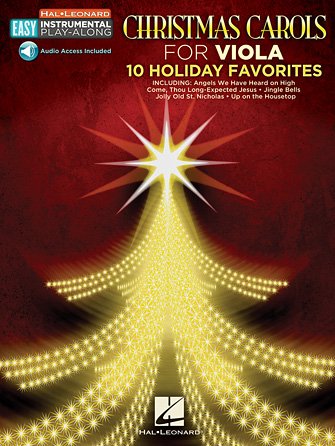 Christmas Carols for Viola, 10 Holiday Favorites