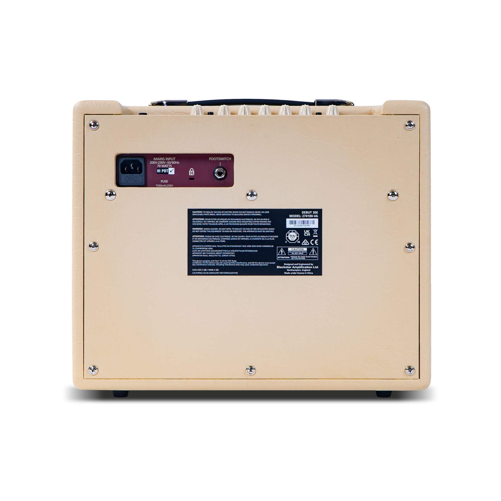Blackstar Debut 30 30-watt 1x10 Combo - Cream
