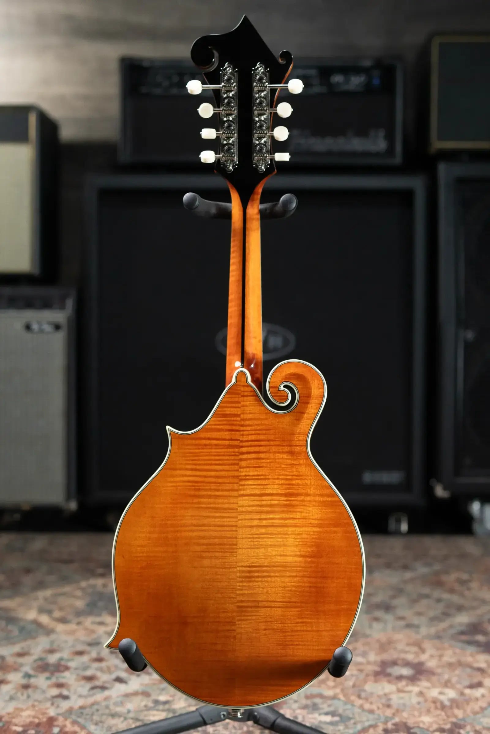 Eastman MD815PGE-HB F-Style Acoustic/Electric Mandolin - Honeyburst with Hardshell Case