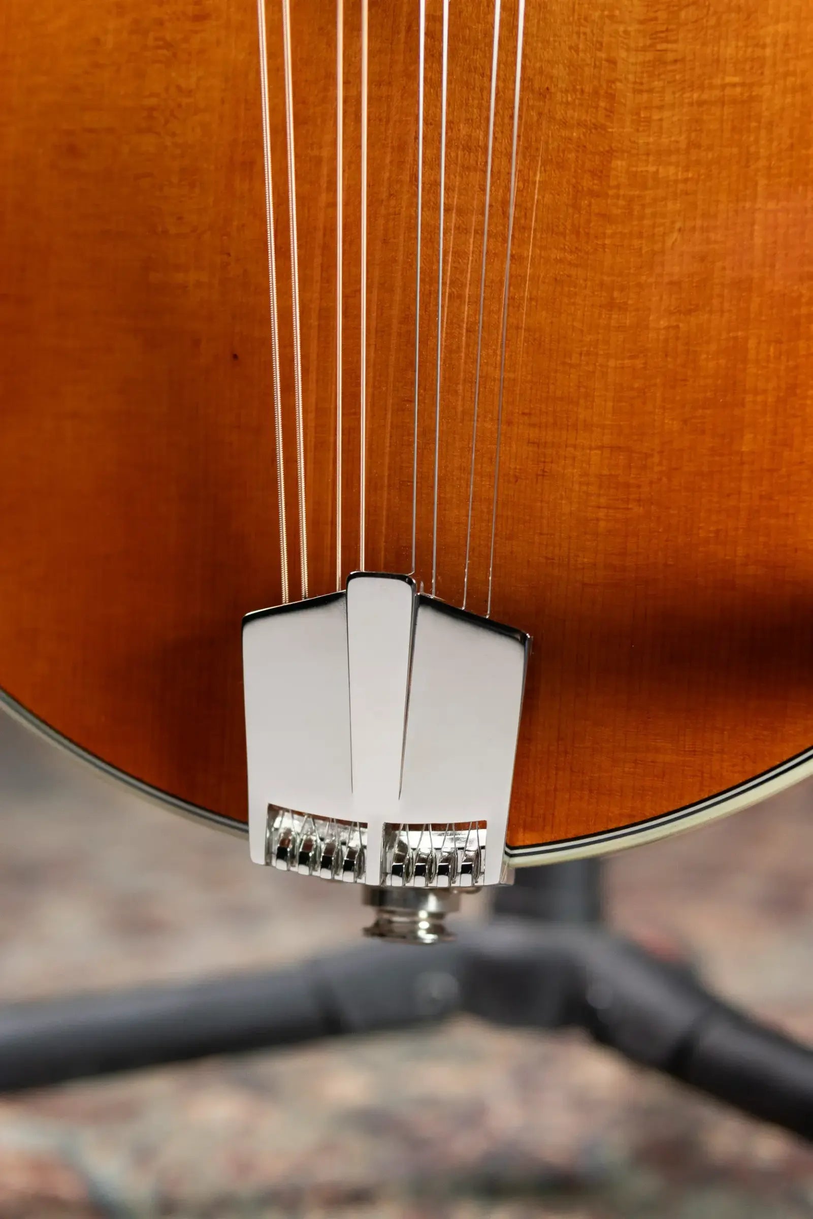 Eastman MD815PGE-HB F-Style Acoustic/Electric Mandolin - Honeyburst with Hardshell Case