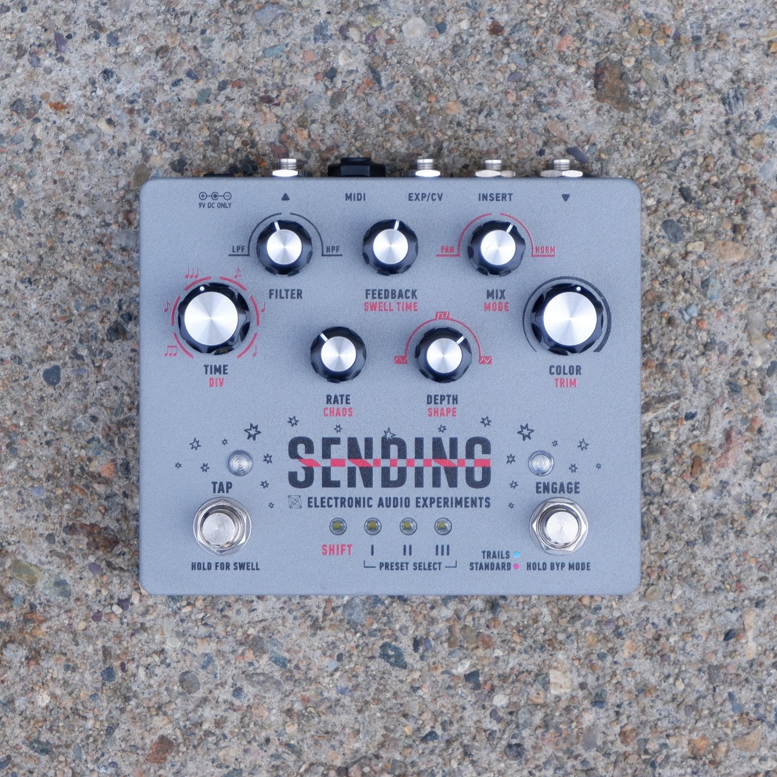 Electronic Audio Experiments Sending V2 Analog Delay Pedal