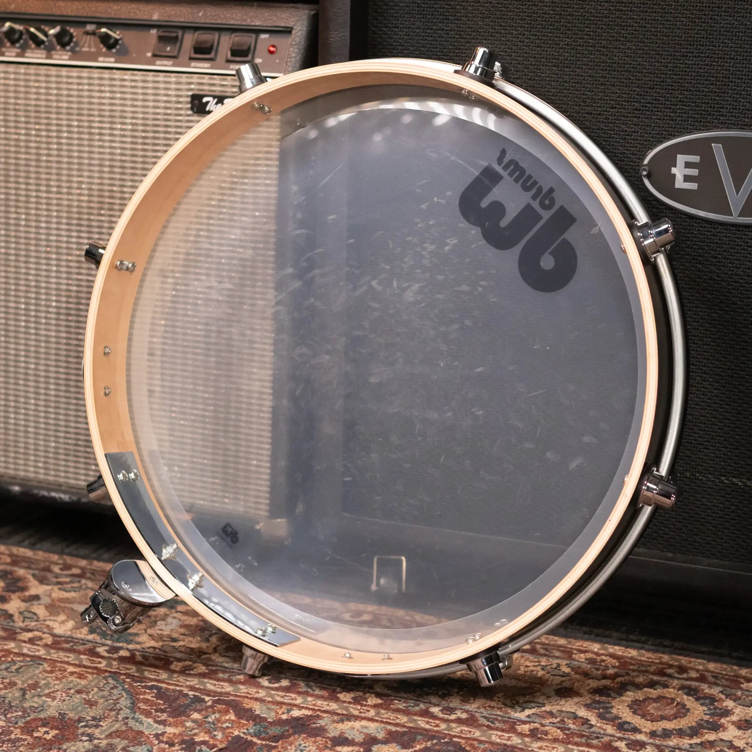 DW Design Series Pancake Gong Drum 2.5" x 20" Black - Used